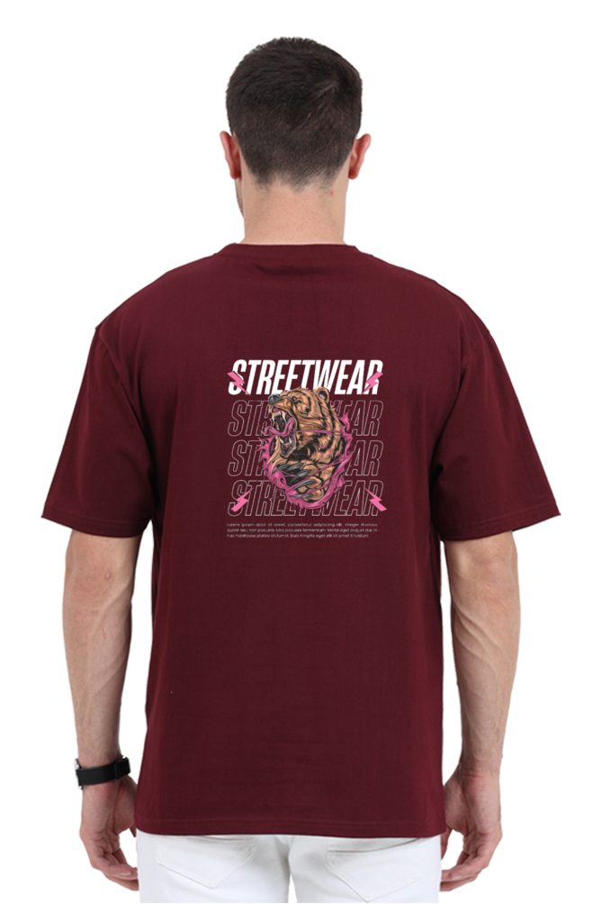 "Patience is Power" Oversized cotton fabric T-Shirt