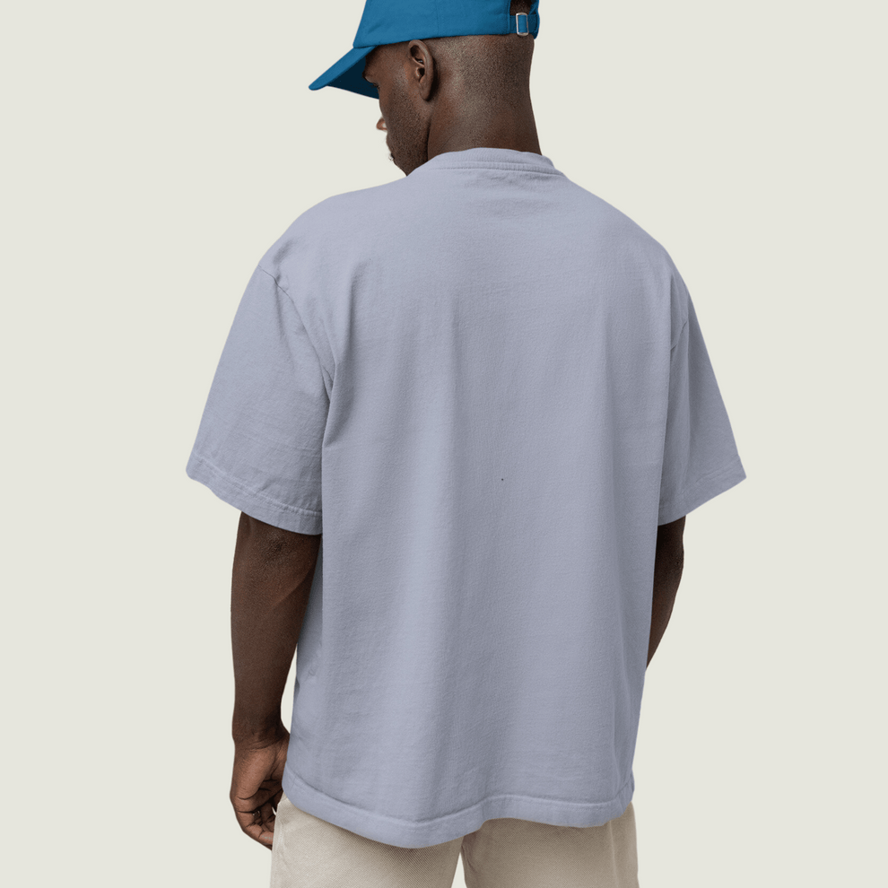 Lavender Oversized Premium Cotton T-Shirt